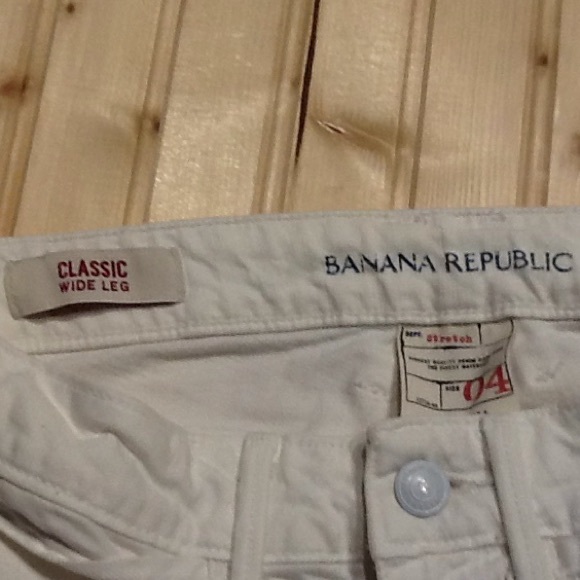 Banana Republic White Pants - Picture 4 of 4